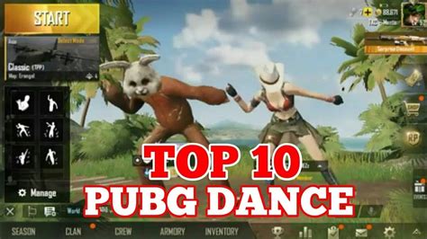 Pubg Mobile Top Pubg Dance Pubg Mobile Youtube