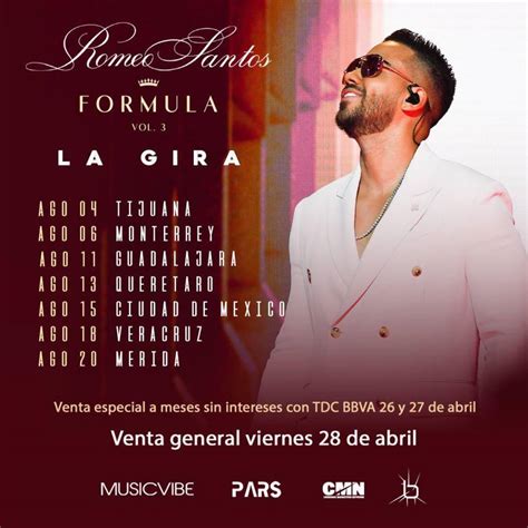 Romeo Santos Concierto Cdmx Segunda Fecha Del Tour Formula Vol