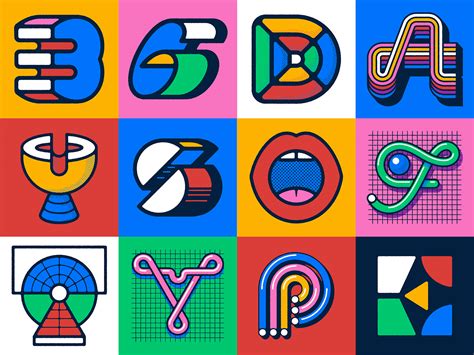 Days Of Type Behance