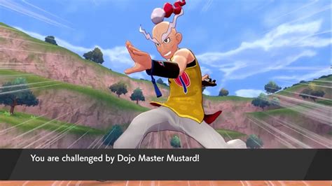 Pokemon Sword And Shield Dojo Master Mustard Battle Court Guide