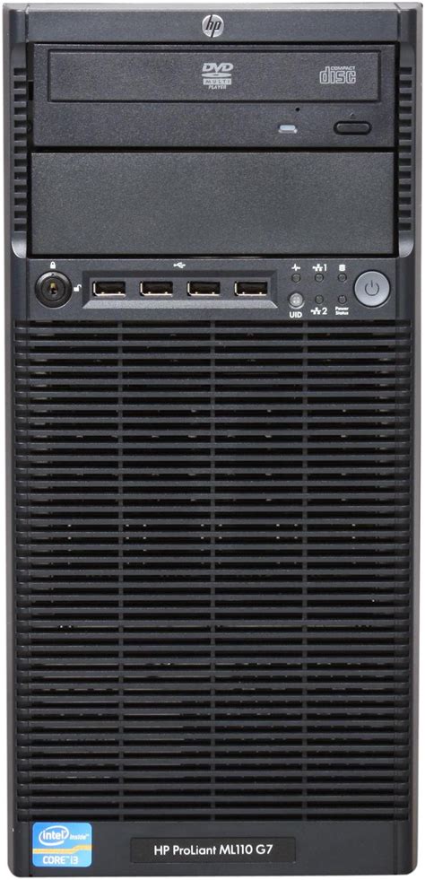 HP ProLiant ML G Server System Core I P GB Unbuffered ECC Non Hot Plug GB HDD