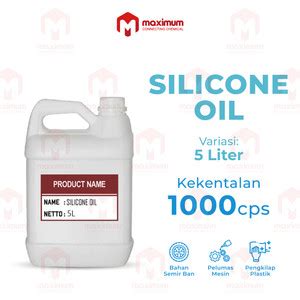 Jual Silicone Oil Liter Minyak Silikon Liter Pelumas Liter