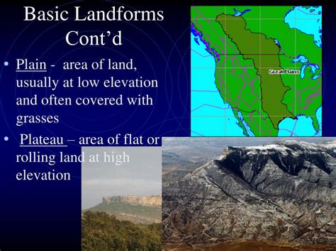 PPT - Landforms PowerPoint Presentation, free download - ID:4206193