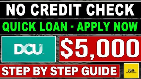 GET 5000 Quick Loan NO CREDIT CHECK Step By Step Guide Easy