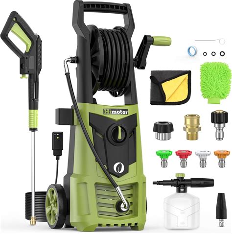 Amazon Powryte Electric Pressure Washer With Hose Reel Brass