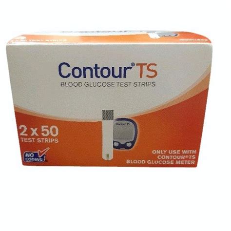 Contour TS Blood Glucose Test Strips At Rs 1900 Box Contour Ts Sugar