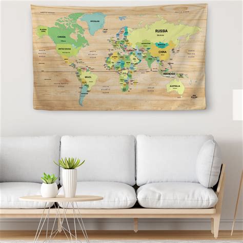 Pin on Tapestry World Map