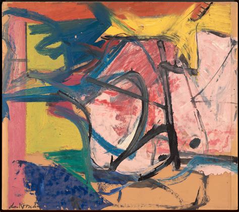 Willem De Kooning Untitled Xiv Sfmoma