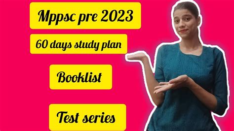 Mppsc Prelims Days Study Plan Mppsc Pre Strategy Days