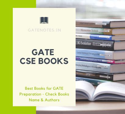 List Of Best Books For Gate Cse Suggested By Toppers