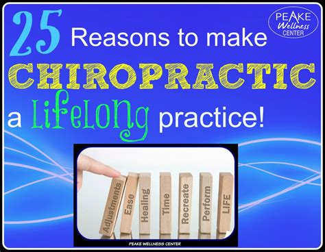 25 Reasons To See A Chiropractor Chiropractic At Its Peak