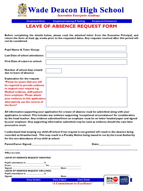 Fillable Online Dignity Health Leave Of Absence Fax Email Print PdfFiller