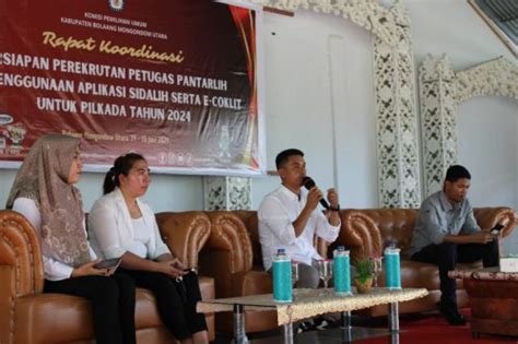 KPU Bolmut Rakor Pembentukan Pantarlih Pilkada 2024 Identitas News