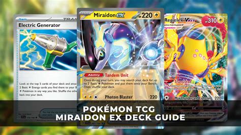 Pokémon TCG Miraidon EX Deck Guide How to Build and Play the Miraidon