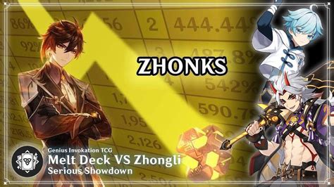 How I Beat Zhongli In Serious Showdown With My Melt Deck Genius