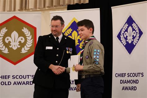 County D Of E Chief Scout Award Presentations February 2024 West