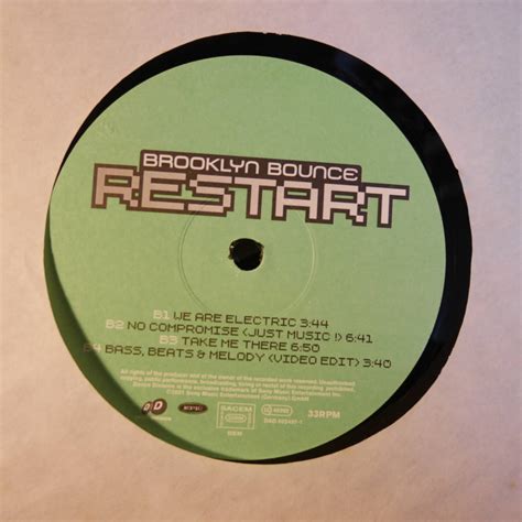 アナログ 輸入盤 Brooklyn Bounce Restart 2LP ハウス 売買されたオークション情報yahooの商品情報を