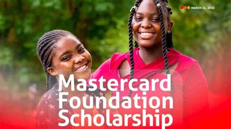 Apply 2023 MasterCard Foundation Scholarship Program For African Students