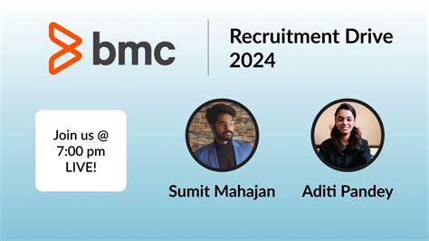 BMC Recruitment Drive 2024 Batch Placement Session Bmc