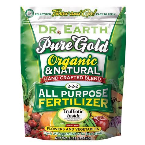 Pure Gold All Purpose Fertilizer Dr Earth