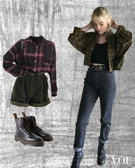 Grunge Outfit Ideas For A Raw Laid Back Fashion Style