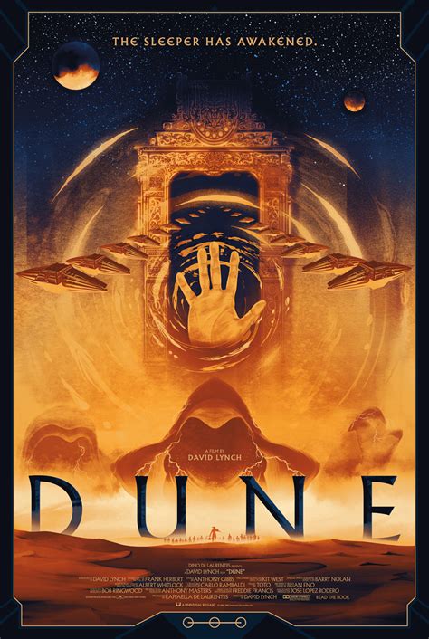 Poster for David Lynch's Dune by Matt Griffin : r/dune