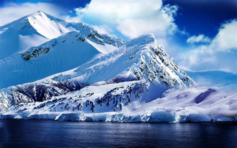 Awesome Ice Mountain Wallpaper Wallpaper - Ice Mountain Wallpaper Hd ...