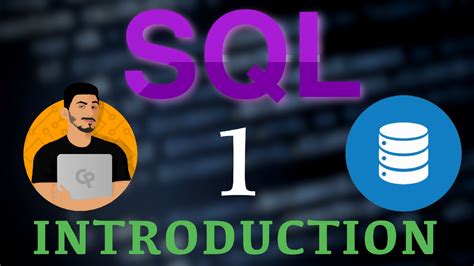 Learn SQL Programming 1 Intro To SQL YouTube