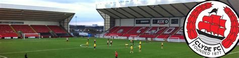 The Broadwood Stadium, former home to Clyde, Cumbernauld Colts, Glasgow City, Broomhill FC ...