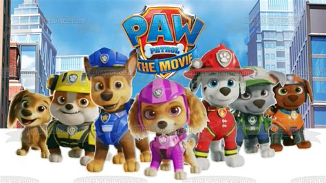 Paw Patrol: The Movie Liberty Rubble Chase Skye Marshall Zuma Rocky Ed – A Birthday Place