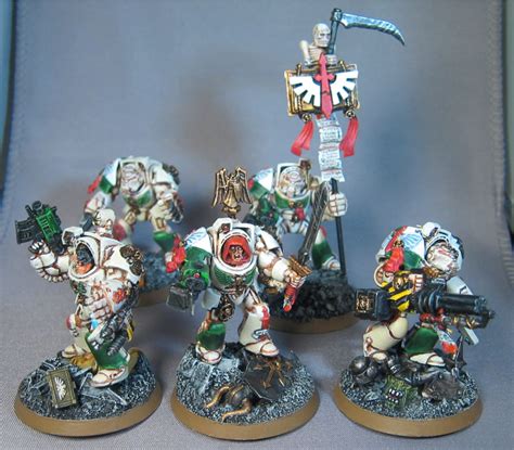 Warhammer 40k Sm Dark Angels Deathwing Command Terminator Heavy Flamer Toys And Games Wargames