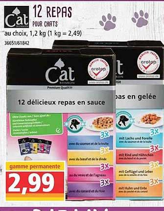 Promo Repas Pour Chats Chez Norma Icatalogue Fr