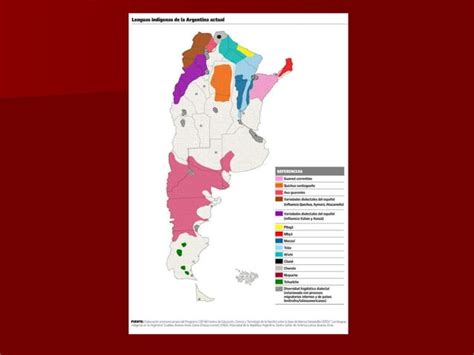 Argentina Indígena Mapas Ppt