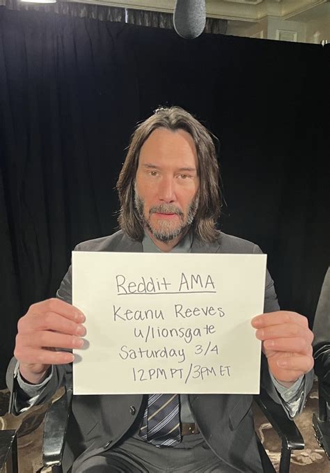 John Wick Chapter 4 On Twitter It S Time Ask Keanu Reeves Anything