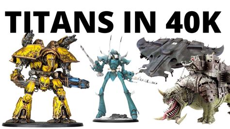 MASSIVE Titan Preview Five Factions Super Heavies Rules Revealed