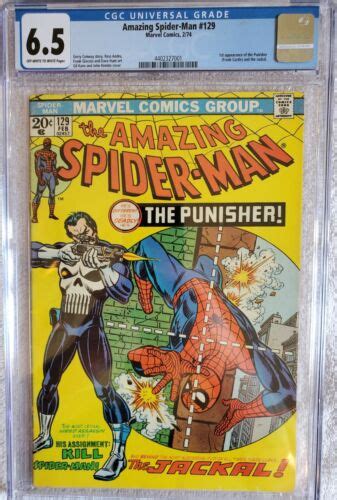 Amazing Spider Man Cgc Ow Wt Marvel St Appearance Of The