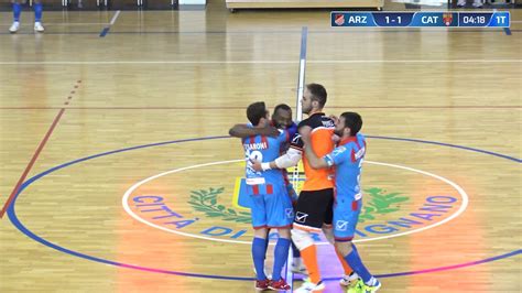 Real Arzignano Meta Catania A Giornata Serie A Futsal