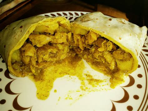 Roti And Curry Wrap | www.pixshark.com - Images Galleries With A Bite!