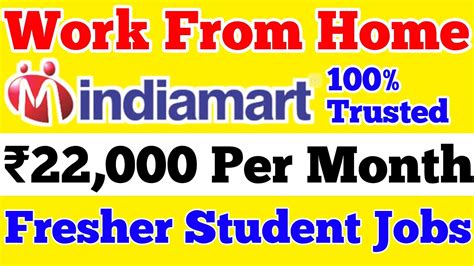 Freshers Job Vacancy Indiamart Latest Indiamart Recruitment