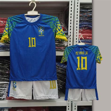 Jual JERSEY BAJU BOLA BRAZIL AWAY SETELAN JERSEY BOLA BRAZIL AWAY