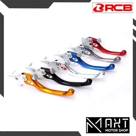 PAIR RCB S3 SERIES BRAKE LEVER ALLOY SET NMAX AEROX V2 MIO I 125