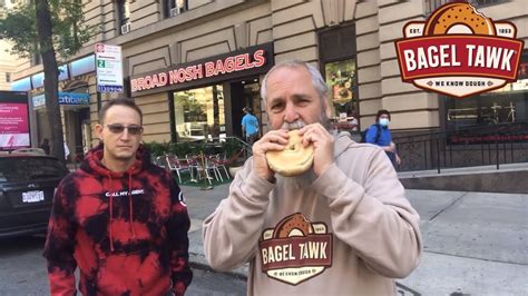 BAGEL TAWK Broad Nosh In NYC YouTube