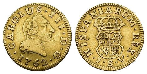 NumisBids Jesus Vico S A Auction 162 Lot 250 CARLOS III 1 2