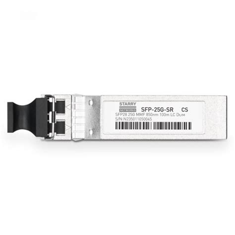 25GBASE-SR SFP28 850nm 100m DOM Duplex LC MMF Optical Transceiver ...