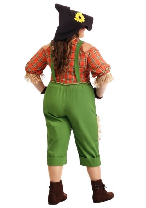 Plus Size Scarecrow Costume For Women