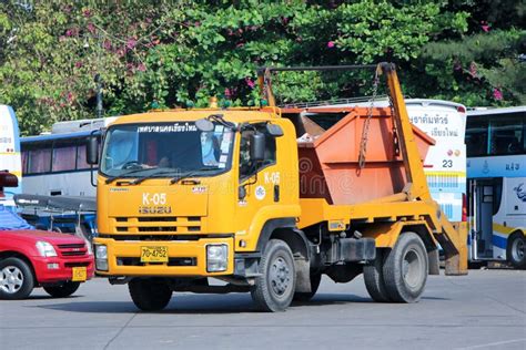 Garbage Truck in Action stock photo. Image of dispose - 19280724