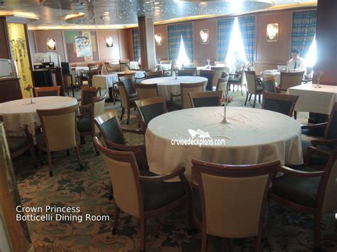 Crown Princess Botticelli Dining Room Pictures