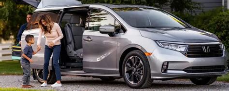 2023 Honda Odyssey Trim Comparison Chart