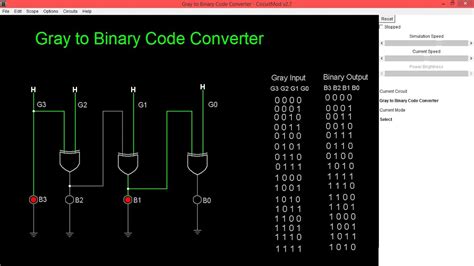 Gray To Binary Code Converter Youtube