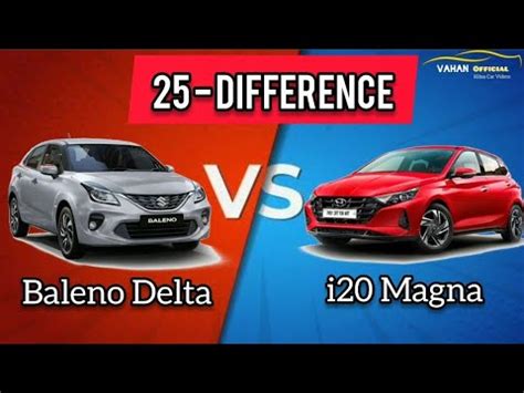 New I Magna Vs Baleno Delta Detailed Comparison Of I Magna Vs